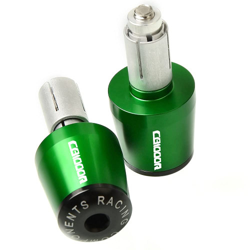 for HON@DA CB1000R CB 1000R 2008 2009 2010 2011 2012 2013 2014 2015 2016 Motorcycle CNC Handlebar Grips Bar Ends Cap Slider Powersports Bar Ends (Color : Green, Size : 7/8" 22mm)