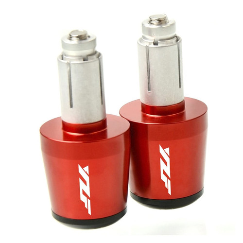 Motorcycle YZF Handlebar Gear Balanced Plug Slider Handle Bar End Grips Cap for YAMA-&HA YZF R1 R3 R6 R25 YZFR1 YZFR3 YZFR6 YZFR25 Powersports Bar Ends (Color : Red, Size : 7/8" 22mm)