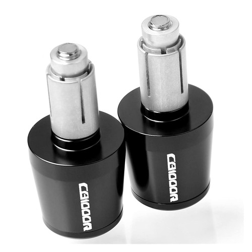 Motorcycle Accessories Handlebar Grips Hand Bar End 7/8" 22mm Hand Cap for HON@DA CB1000R CB1000R CB 1000 R 2008-2016 2015 Powersports Bar Ends (Color : Black, Size : 7/8" 22mm)