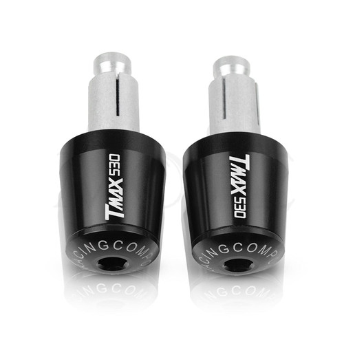 Motorcycle Plugs Slider Handlebar 7/8" 22mm Motorcycle Handlebar Grips End Handle Bar Cap End Plug for Yamaha TMAX T-MAX 530 TMAX530 SX/DX 530SX 530DX 2017-2018 (Color : B)