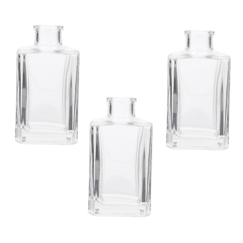 Healifty 3pcs Bottle Oil Diffuser Bottle Diffuser Refill Bottles Diffuser Jars for Essential Oil Reed Diffuser Bottle Empty Perfume Bottles Empty Bottle Glass Bottle Fragrance