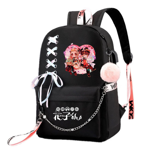 ISaikoy Anime Toilet Bound Hanako kun Backpack Satchel Bookbag Daypack School Bag Laptop Shoulder Bag