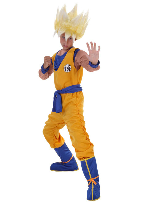 Dragon Ball Z Child Anime Super Saiyan Goku Costume, Kids Anime Cosplay Dragon Ball Z Costume X-Small Dragon Ball Z Child Anime Super Saiyan Goku Costume, Kids Anime Cosplay Dragon Ball Z Costume X-Small