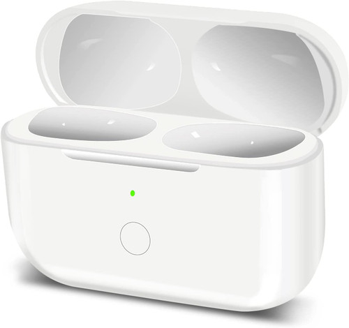 Wireless Charging Case Compatible with Airpods Pro,Airpods Pro Charging Case Replacement Only,Air pod Pro Charger Case with Bluetooth Pairing Sync Button,660 mAh Built-in Battery, Model E9