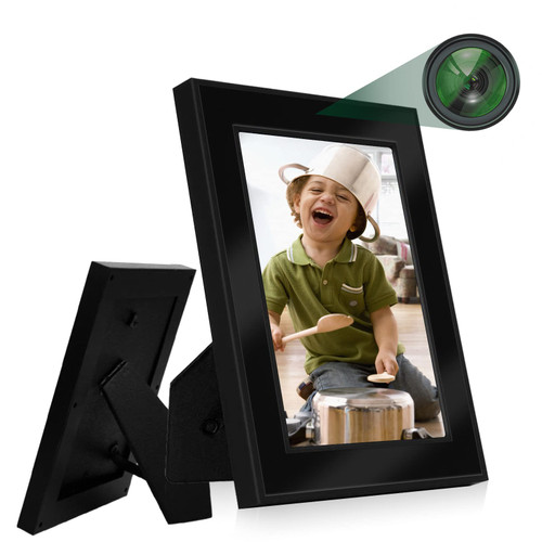 VERRNY Spy Camera Hidden Camera Photo Frame-HD 1080P Mini Camera Security Nanny Cam with Motion Detection for Home, Office Secret Camera,No WiFi Required
