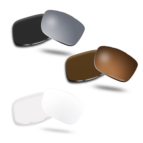 SOLODAD Replacement Lenses for Oakley TwoFace OO9189 Sunglasses Polarized - 3 Pairs