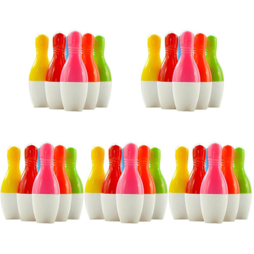 STOBOK 100 Pcs Bowling Retractable Pen Gifts for Office Adorable Ballpoint Pens Kids Ballpoint Pens Ink Pen Refills Funny Bulk Gel Pens Retractable Pens Child Plastic Mini Marker Pen