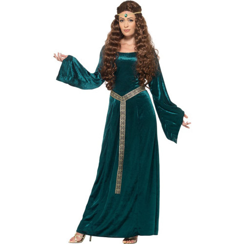 Smiffys - 45497 - Medieval Maid Costume - Size Medium - US Dress Size - 10 / 12