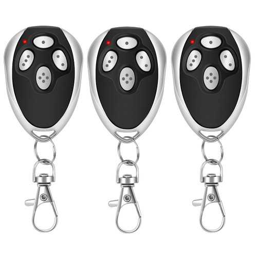 LM123/3LM123 433.92MHZ Remote Control Transmitter for Gate Opener(3Pack)