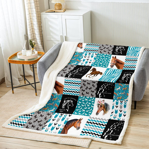 Horse Fuzzy Blanket Floral Horse Throw Blanket for Bed Sofa Couch Kids Buffalo Check Geometric Farmhorse Fleece Sherpa Blanket Blue Wild Animal Room Decor Twin 60"x80" Plush Blanket Horse Fuzzy Blanket Floral Horse Throw Blanket for Bed Sofa Couch Kids Buffalo Check Geometric Farmhorse Fleece Sherpa Blanket Blue Wild Animal Room Decor Twin 60"x80" Plush Blanket