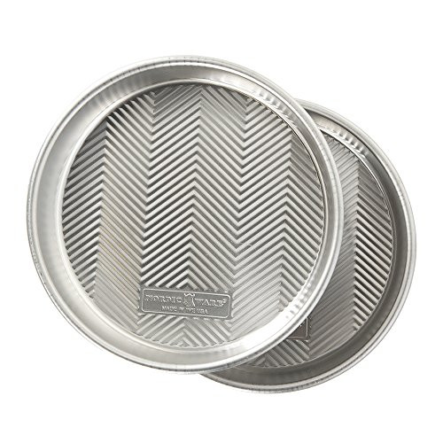 Nordic Ware 46971AMZ Prism 9-Inch Round Cake Pan, 2-Pack
