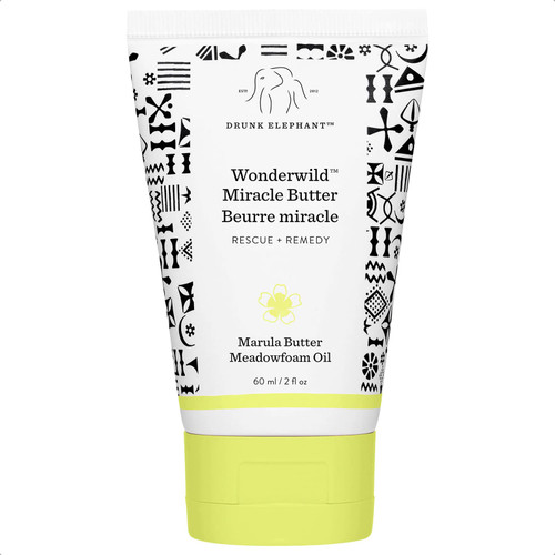 Drunk Elephant Wonderwild Miracle Butter Face and Body Salve - Nourishing Dry Skin, Sunburn Healing Cream (60 mL / 2 Fl Oz)