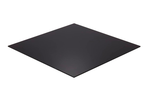 Falken Design Acrylic Plexiglass Sheet, Black, 15" x 15" x 1/4"