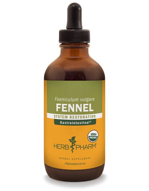 Herb Pharm Certified Organic Fennel Liquid Extract for Digestive System Support - 4 Ounce Herb Pharm Certified Organic Fennel Liquid Extract for Digestive System Support - 4 Ounce