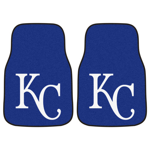 MLB - Kansas City Royals 2 Piece Front Car Mats