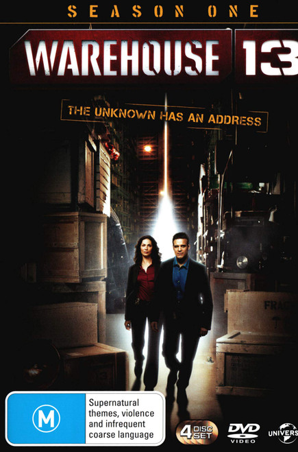 Warehouse 13 Season 1 | 4 Discs | NON-USA Format | PAL | Region 4 Import - Australia Warehouse 13 Season 1 | 4 Discs | NON-USA Format | PAL | Region 4 Import - Australia