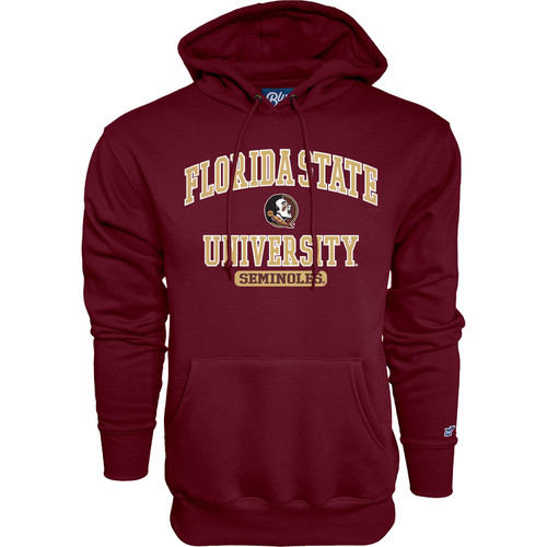 Blue 84 Men's Florida State Seminoles Hoodie Twill Applique Team Color, Team Color, Large Blue 84 Men's Florida State Seminoles Hoodie Twill Applique Team Color, Team Color, Large
