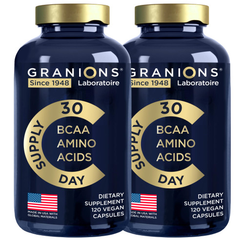 Essential Amino Acids Supplement for Men & Women - All 9 BCAAs EAA Supplements Advanced Amino Formula - Lysine, Tryptophan, Isoleucine Perfect Amino Energy & Muscle Recovery - 240 Vegan BCAA Capsules