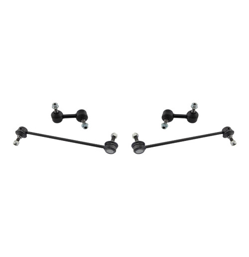 PartsW - 4 Pc Front & Rear Sway Bar Links Suspension Kit Passenger and Driver