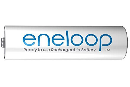 12 x AA NiMH Panasonic (Sanyo) Eneloop Rechargeable Batteries (2000 mAh) - Low Discharge