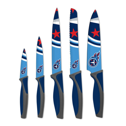 The Sports Vault NFL Tennessee Titans Kitchen Knives The Sports Vault NFL Tennessee Titans Kitchen Knives