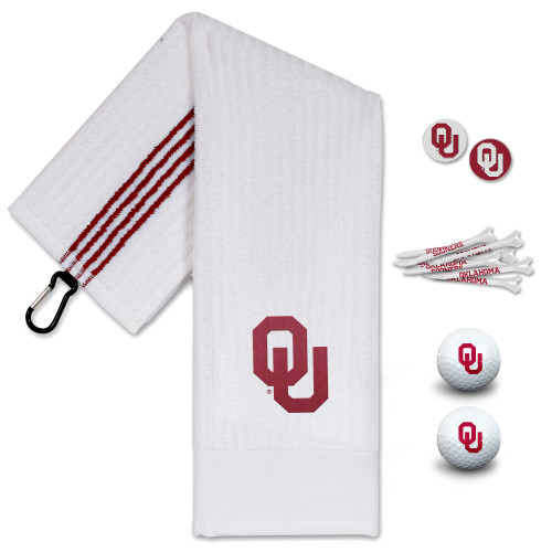 Team Effort Golf Gift Set NCAA Oklahoma Sooners