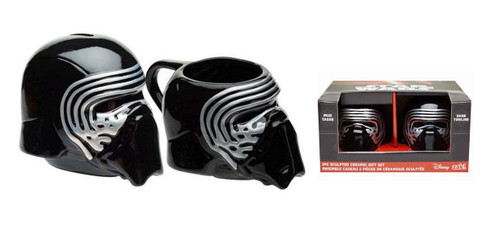 Star Wars EP7 Force Awaken Kylo Ren Piggy Bank and Coffee Mug Gift Set