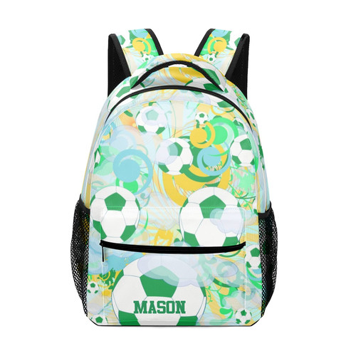 Grandkli Abstract Soccer Ball Personalized School Backpack Bags Kids Backpack for Teen Boys Girls ,Custom Travel Backpack Bookbag Grandkli Abstract Soccer Ball Personalized School Backpack Bags Kids Backpack for Teen Boys Girls ,Custom Travel Backpack Bookbag