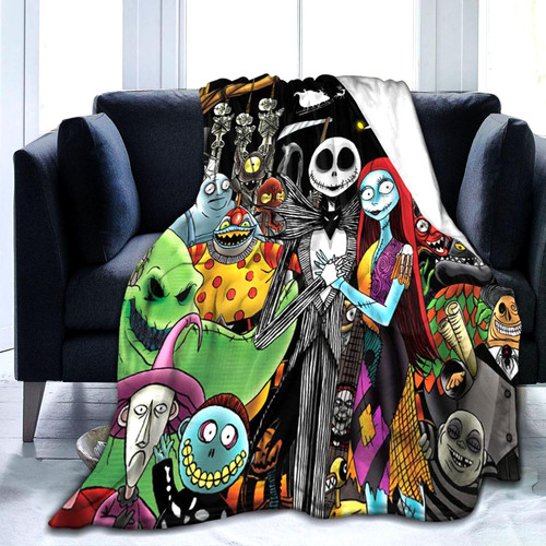 Christmas Blanket Super Soft Flannel Throw Blanket Warm Cozy Lightweight Travel Blanket for Kids Adults Gifts 60"x50"
