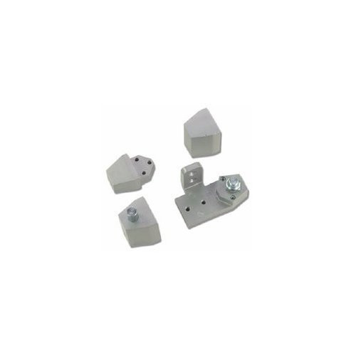 Arch / Vistawall Style Aluminum Storefront Door Pivot Set - Right Hand - Aluminum