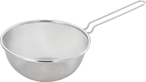 Yoshikawa SJ3362 One-Handed Colander, 7.1 inches (18 cm), For Stainless Steel Yukihira Pot, Silver