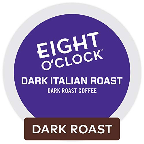 Eight O'Clock Coffee Dark Italian Roast Keurig Single-Serve K-Cup Pods, Dark Roast Coffee, 72 Count (6 Boxes of 12 Pods) Eight O'Clock Coffee Dark Italian Roast Keurig Single-Serve K-Cup Pods, Dark Roast Coffee, 72 Count (6 Boxes of 12 Pods)