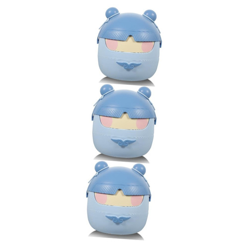 Cabilock 3pcs Trash can with lid Mini Table Garbage Bins Small Pen Trash can Mini Waste Basket Tiny Desk Dumpster Desk Trash can Decorative Wastebasket Mini Desk car Student pp Trash Basket