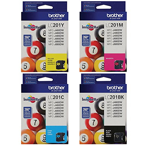 Brother MFC-J885DW Black/Cyan/Magenta/Yellow Original Ink Standard Yield (260 Yield)