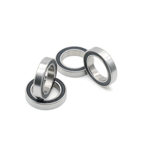 6801 2RS Bearing 12 * 21 * 5 Mm Metric Thin Section 61801RS 6801 RS Ball Bearings 6801RS 10Pcs