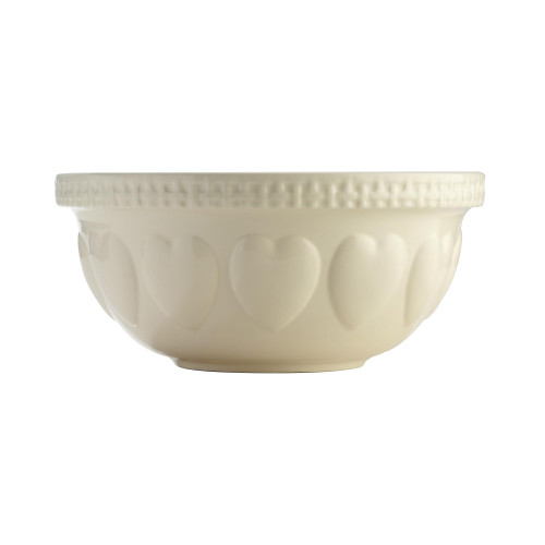 Mason Cash Chip Resistant Earthenware S12 Mixing Bowl, Ceramic, Cream, 29 x 29 x 14 cm
