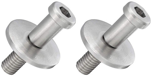 RestoParts Stainless Steel Door Lock Striker Set 1964-1972 GTO Lemans Cutlass 442 Chevelle RestoParts Stainless Steel Door Lock Striker Set 1964-1972 GTO Lemans Cutlass 442 Chevelle