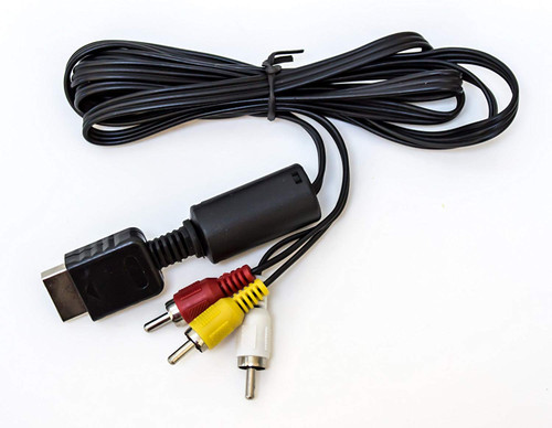 Old Skool Playstation Playstation 2 Playstation 3 (PS PS2 PS3 PSX) AV to RCA Cable