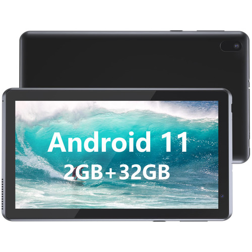 BYANDBY Tablet 7 inch Android 11.0 Tablet, 32GB ROM ?128GB Expand?, Quad-Core, WiFi, GMS, Dual Camera, Educational, Games ?Black?