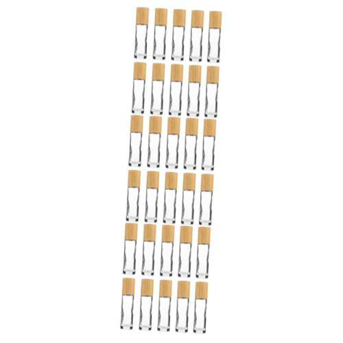 FOMIYES 30 Pcs Essential Oil Perfume Bottle Glass Containers Travel Dispenser Terrarium Fogger Empty Roller Bottle Massage Roller Bottle Perfume Roller Bottles Oil Roller Bottles Bulk Vial