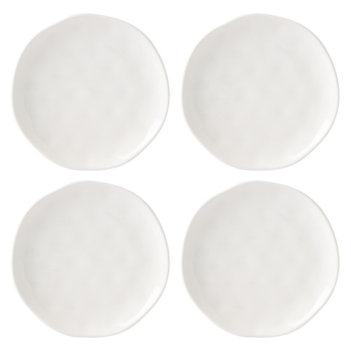 Lenox, White Bay Colors 4Pc Accent Plates, 3.90 LB