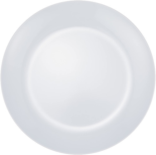 Nagao No.30 Unbreakable White Tableware, Flat Plate, Meta, 9.1 inches (23 cm), Made in Japan