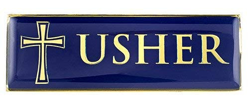 Autom Usher Magnetic Badge-6/pk