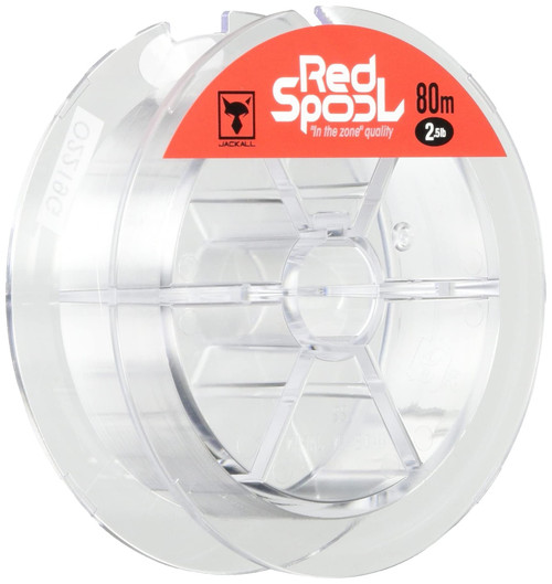 JACKALL Red Spool, 27.4 ft (80 m), 2.5 lbs