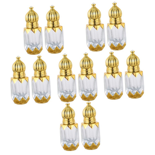 BESTOYARD 12 Pcs Empty Perfume Bottle Perfume Spray Bottle Perfume Bottle Perfume Vials Refillable Perfume Bottle Perfume Lotion Bottle Pack Glass Travel Cosmetic Bottle