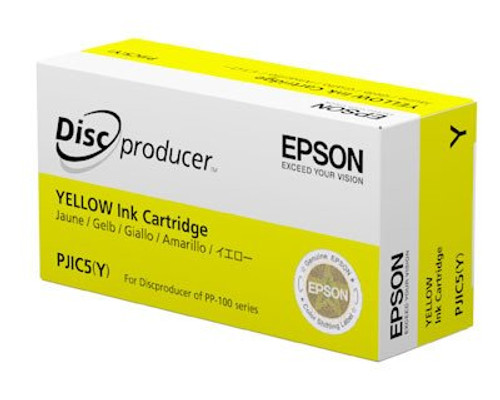 Epson Discproducer PP-100 Yellow Ink Cartridge (OEM) 1,000 Discs