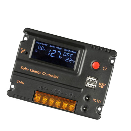 Happyyami Solar Panel Controller Solar Charge Controller Solar Regulator Charge Controller Solar Controller Solar Generator Dynamo 20a Luminous