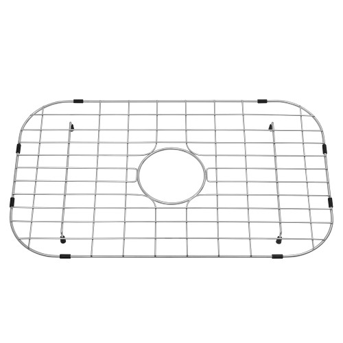 Zeesink Sink Protector for Kitchen Sink,Stainless Steel Sink Grid Size 22 13/16"X13 3/4",Sink Grate Center Drain,Sink Protector Grid and Sink Bottom Grid for Single Bowl Kitchen Sink