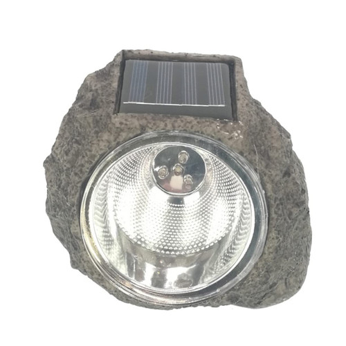 DOITOOL 2 Pcs Panneau Solaire Solar Spotlights Led Flood Light Outdoor Patio Lights Solar Ground Lights Decorative Landscape Light Solar Energy Spotlight Lawn Lamp Garden Light