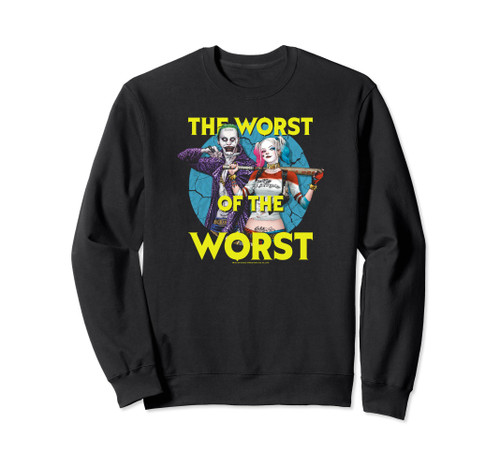 Suicide Squad Harley & Joker Worst Pair Sweatshirt Sweatshirt